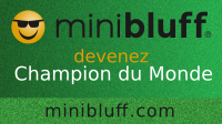 Jayson joue au Minibluff